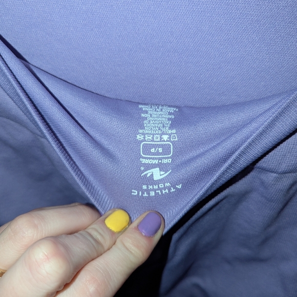 Lilac Textured Legging - Picture 3 of 3